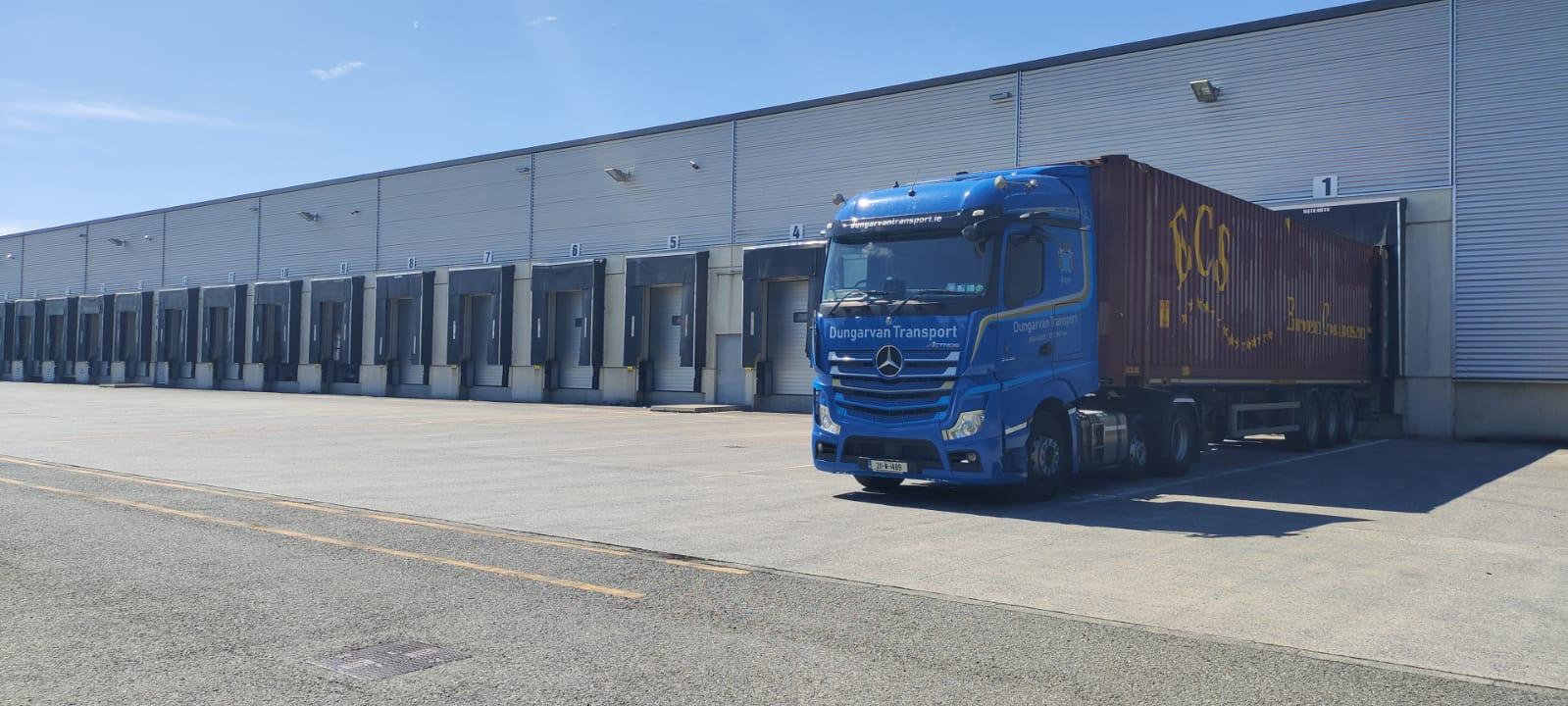 Reliable Transport & <span class="text-gold">Logistics</span> Across Ireland and the UK background